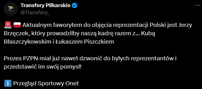 HIT! Oto FAWORYCI na nowego selekcjonera! Polska ma mieć jednocześnie TRZECH TRENERÓW O.o